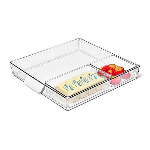 GOOD GRIPS 3PC REFRIGERATOR TRAY SET