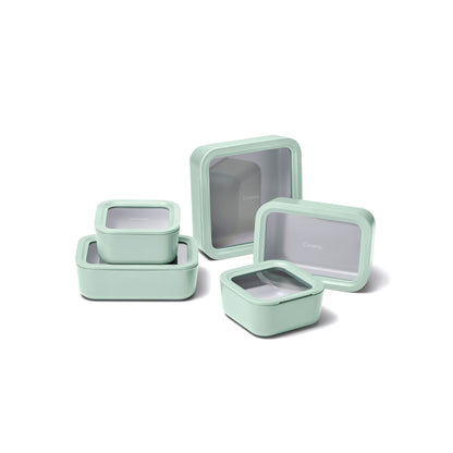 14PC GLASS FOOD STORAGE SET