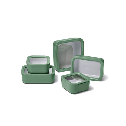 14PC GLASS FOOD STORAGE SET