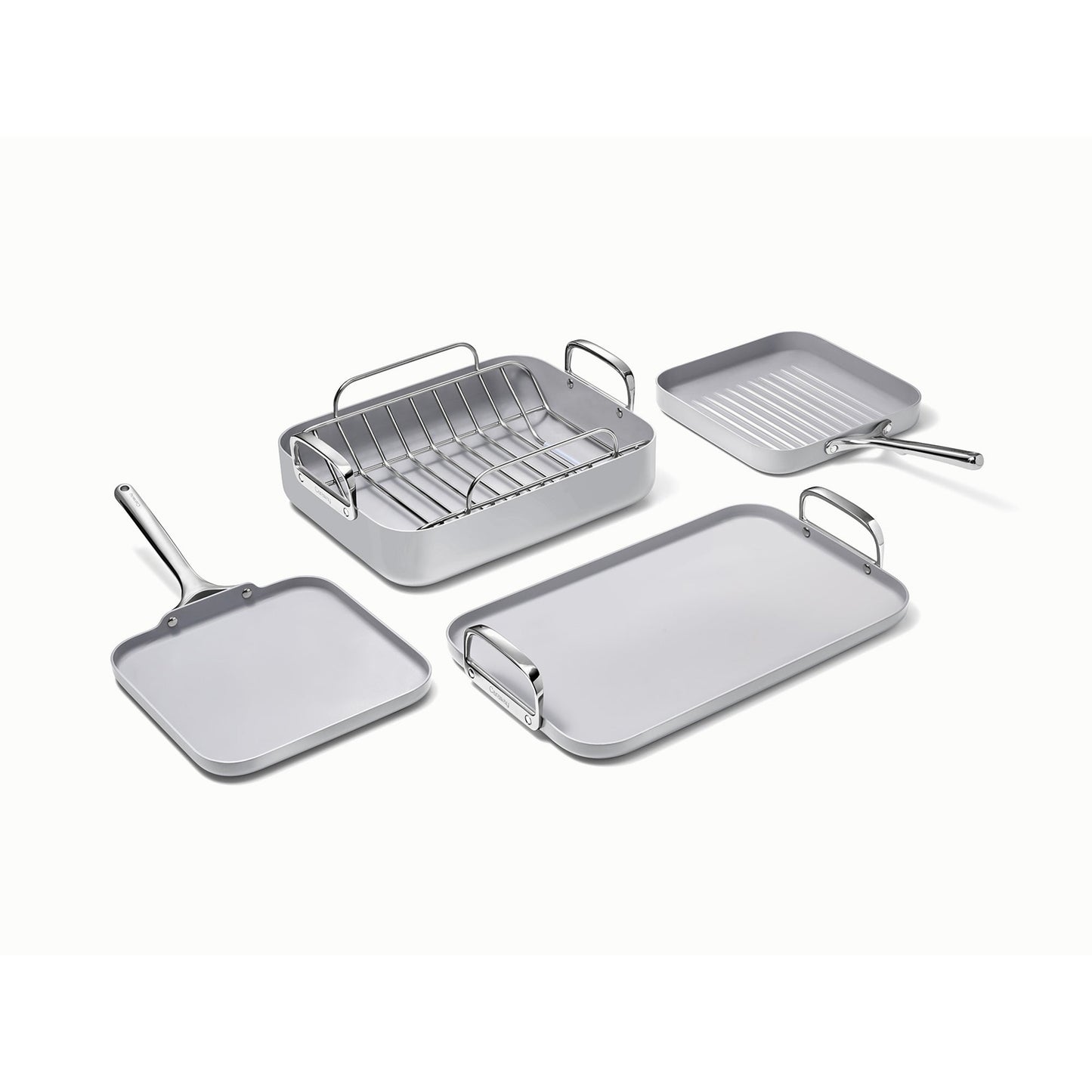 5PC SQUARE COOKWARE SET