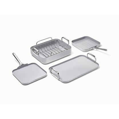 5PC SQUARE COOKWARE SET