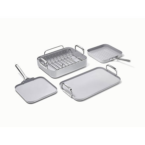 5PC SQUARE COOKWARE SET