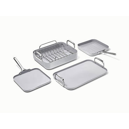 5PC SQUARE COOKWARE SET