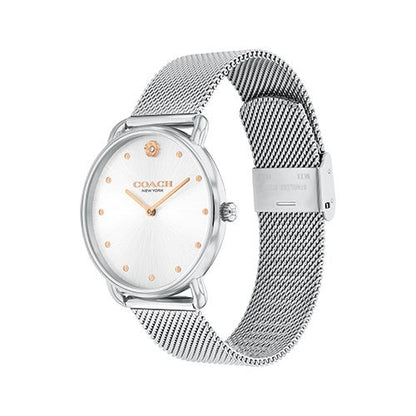 LADIES' ELLIOT STAINLESS STEEL MESH WATCH