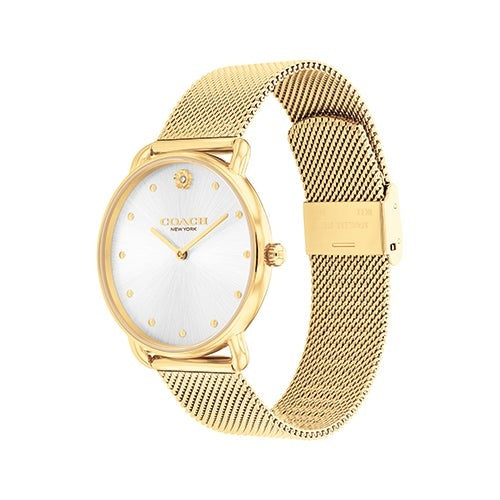 LADIES' ELLIOT STAINLESS STEEL MESH WATCH