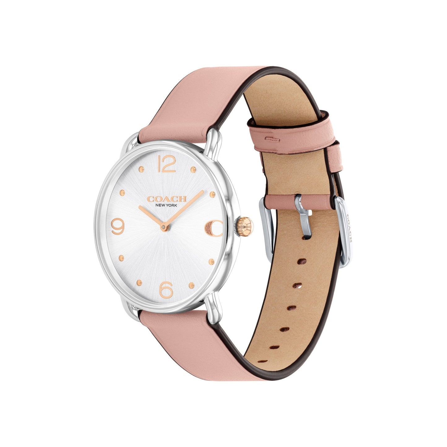 LADIES' ELLIOT LEATHER STRAP WATCH, DIAL