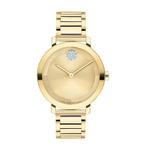 LADIES' BOLD EVOLUTION 2.0 SS WATCH W/ CRYSTAL DOT, DIAL