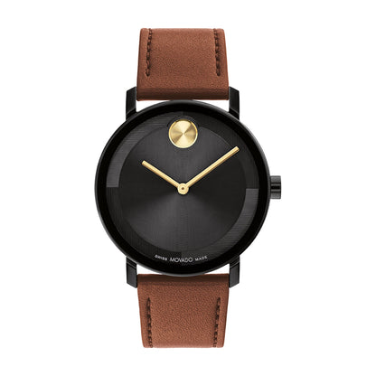 MEN'S BOLD EVOLUTION 2.0 LEATHER STRAP WATCH, DIAL