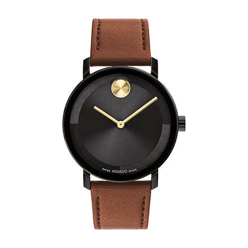 MEN'S BOLD EVOLUTION 2.0 LEATHER STRAP WATCH, DIAL