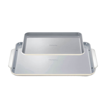 NONSTICK CERAMIC BAKING SHEET DUO