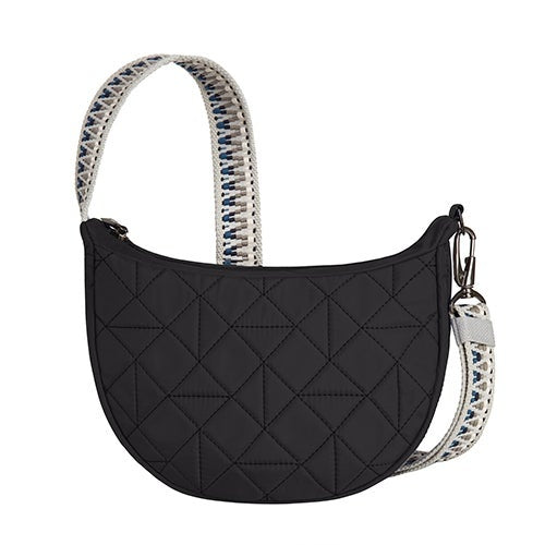 BOHO ANTI-THEFT CRESCENT CROSSBODY GEO