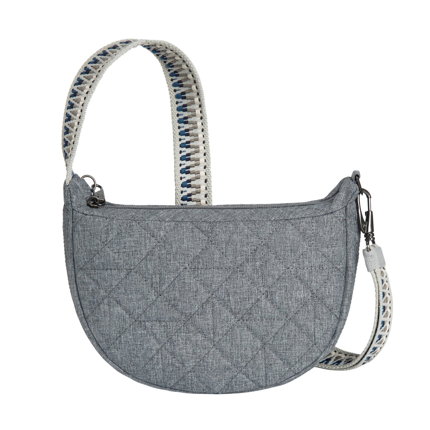 BOHO ANTI-THEFT CRESCENT CROSSBODY GEO