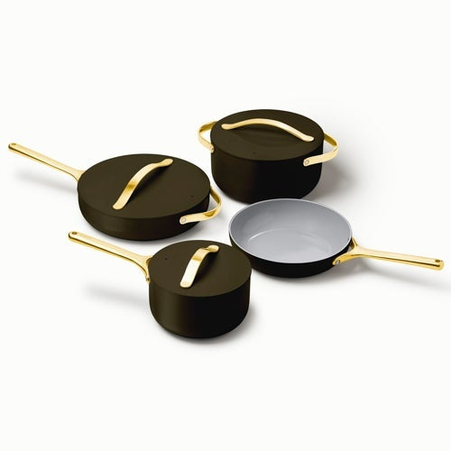 ICONICS NON-TOXIC CERAMIC NONSTICK COOKWARE SET