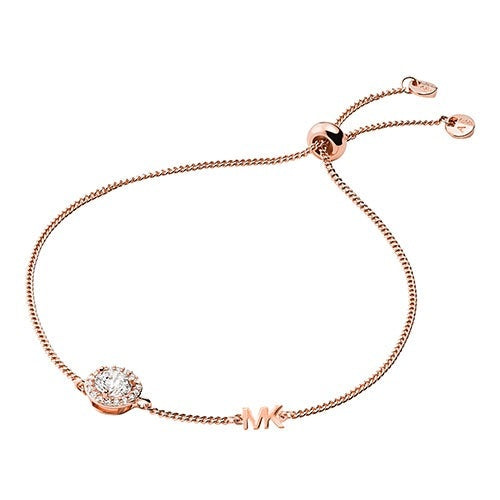 PRECIOUS METAL PAVE STERLING SILVER SLIDER BRACELET