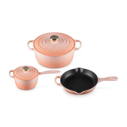 5PC SIGNATURE CAST IRON COOKWARE SET