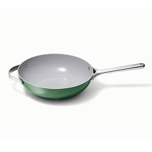 12" NONSTICK CERAMIC STIR FRY PAN