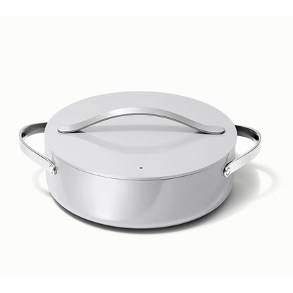6QT NONSTICK CERAMIC RONDEAU PAN W/ LID
