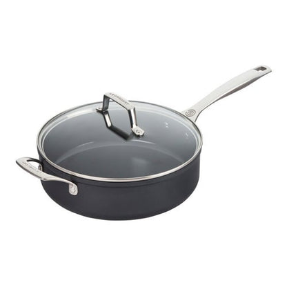 4.25QT ESSENTIAL NONSTICK CERAMIC SAUTE PAN W/ GLASS LID