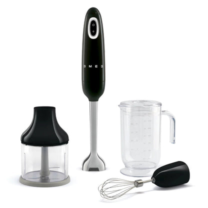 RETRO STYLE HAND BLENDER W/ ACCESSORIES