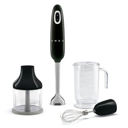RETRO STYLE HAND BLENDER W/ ACCESSORIES