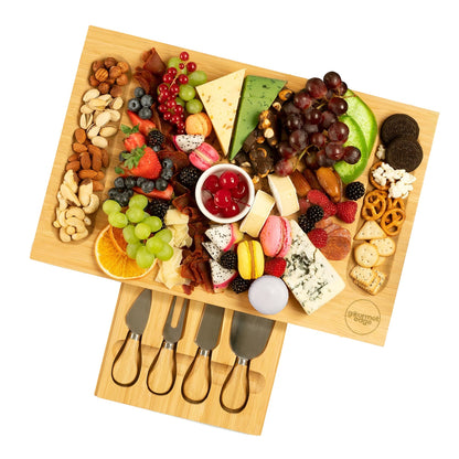 BAMBOO CHEESE BOARD SET