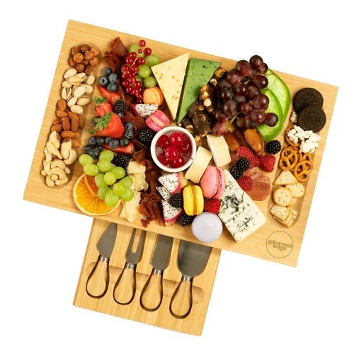 BAMBOO CHEESE BOARD SET