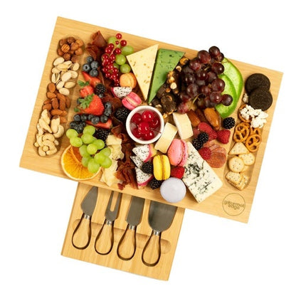 BAMBOO CHEESE BOARD SET