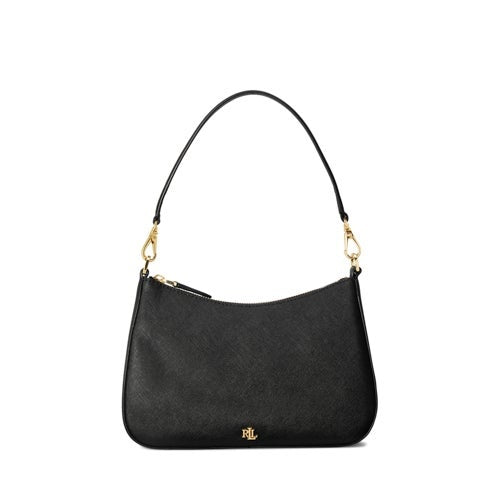 DANNI CROSSHATCH MEDIUM LEATHER SHOULDER BAG