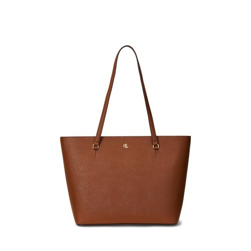 KARLY CROSSHATCH MEDIUM LEATHER SHOPPER