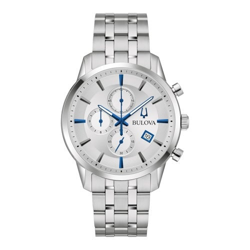 MEN'S SUTTON CHRONOGRAPH STAINLESS STEEL WATCH, DIAL