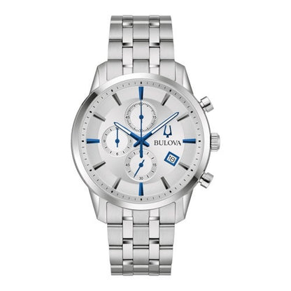MEN'S SUTTON CHRONOGRAPH STAINLESS STEEL WATCH, DIAL