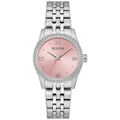 LADIES' CORPORATE COLLECTION CRYSTAL WATCH, DIAL