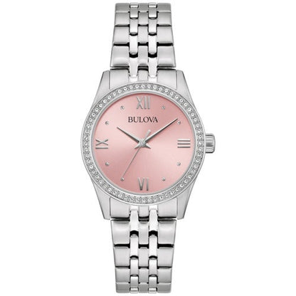 LADIES' CORPORATE COLLECTION CRYSTAL WATCH, DIAL