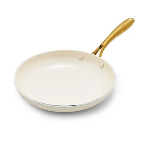STUDIO CERAMIC NONSTICK 10" FRY PAN LINEN