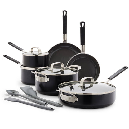 CERAMIC NONSTICK ALUMINUM 13PC COOKWARE SET