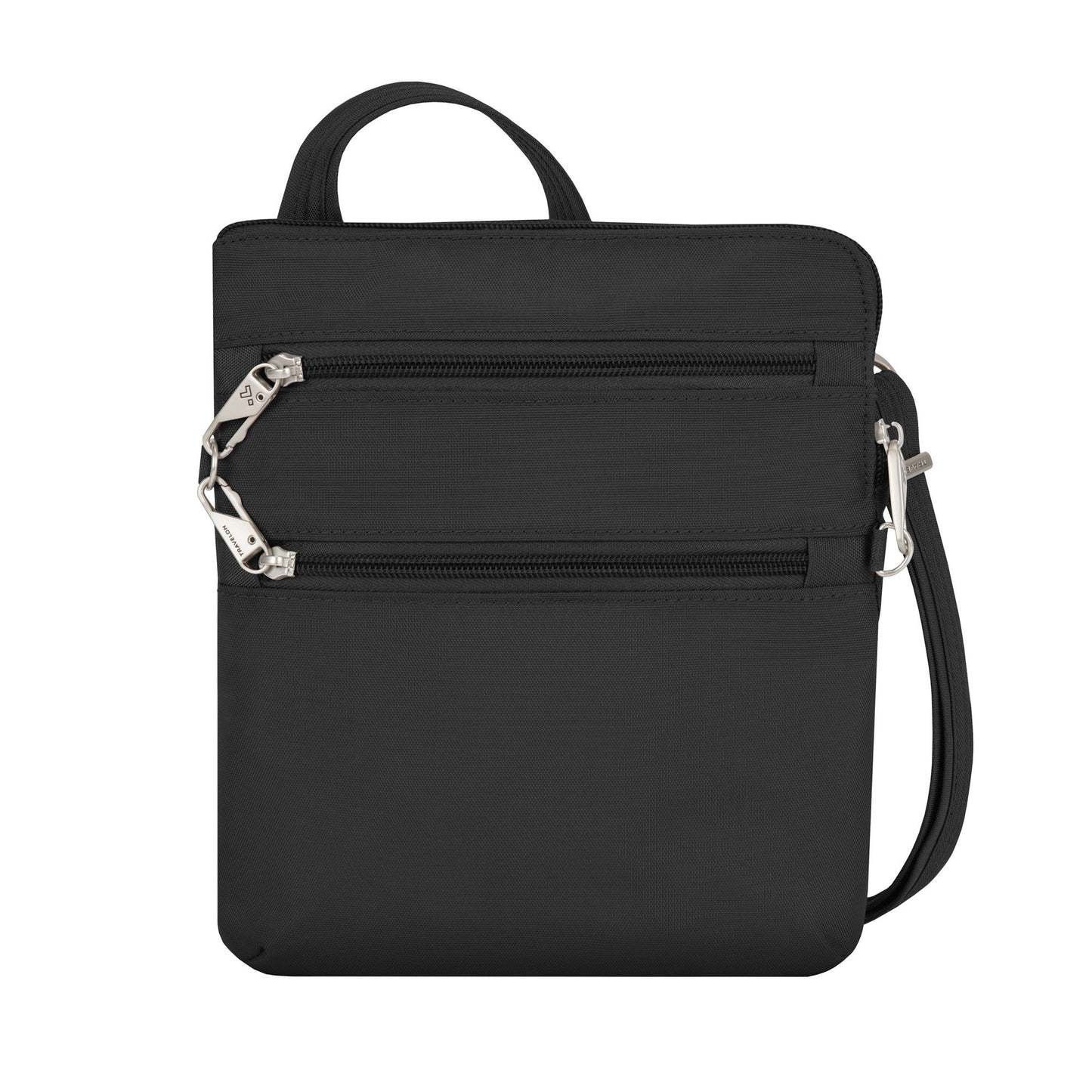 ANTI-THEFT CLASSIC SLIM DOUBLE ZIP CROSSBODY