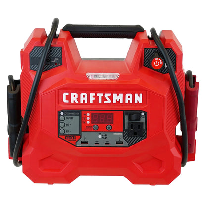 1200 PEAK AMP JUMP STARTER AND PORTABLE POWER STATION