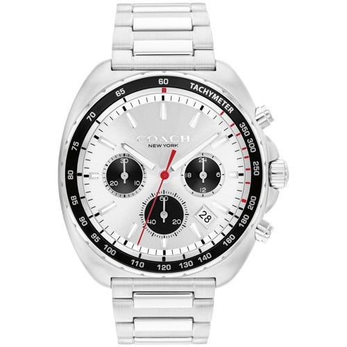 MEN'S CHARTER CHRONOGRAPH STAINLESS STEEL WATCH, DIAL