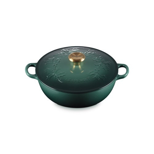 4.5QT HOLLY COLLECTION CAST IRON TRADITIONAL CHEFS OVEN W/ KNOB
