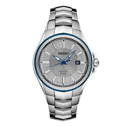 MEN'S COUTURA SOLAR STAINLESS STEEL WATCH, DIAL