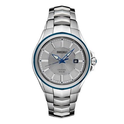 MEN'S COUTURA SOLAR STAINLESS STEEL WATCH, DIAL