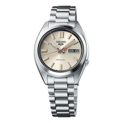MEN'S SEIKO 5 SPORT AUTOMATIC STAINLESS STEEL WATCH, DIAL
