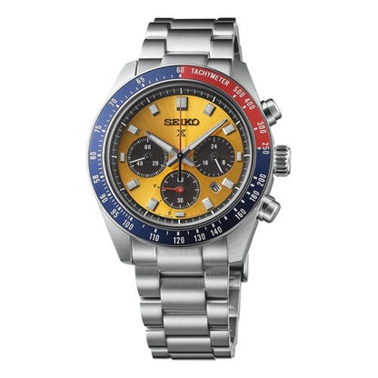 MEN'S PROSPEX SPEEDTIMER SOLAR CHRONOGRAPH SS WATCH, DIAL