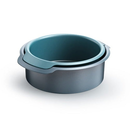 2PC NEST BAKE NONSTICK ROUND CAKE PAN SET