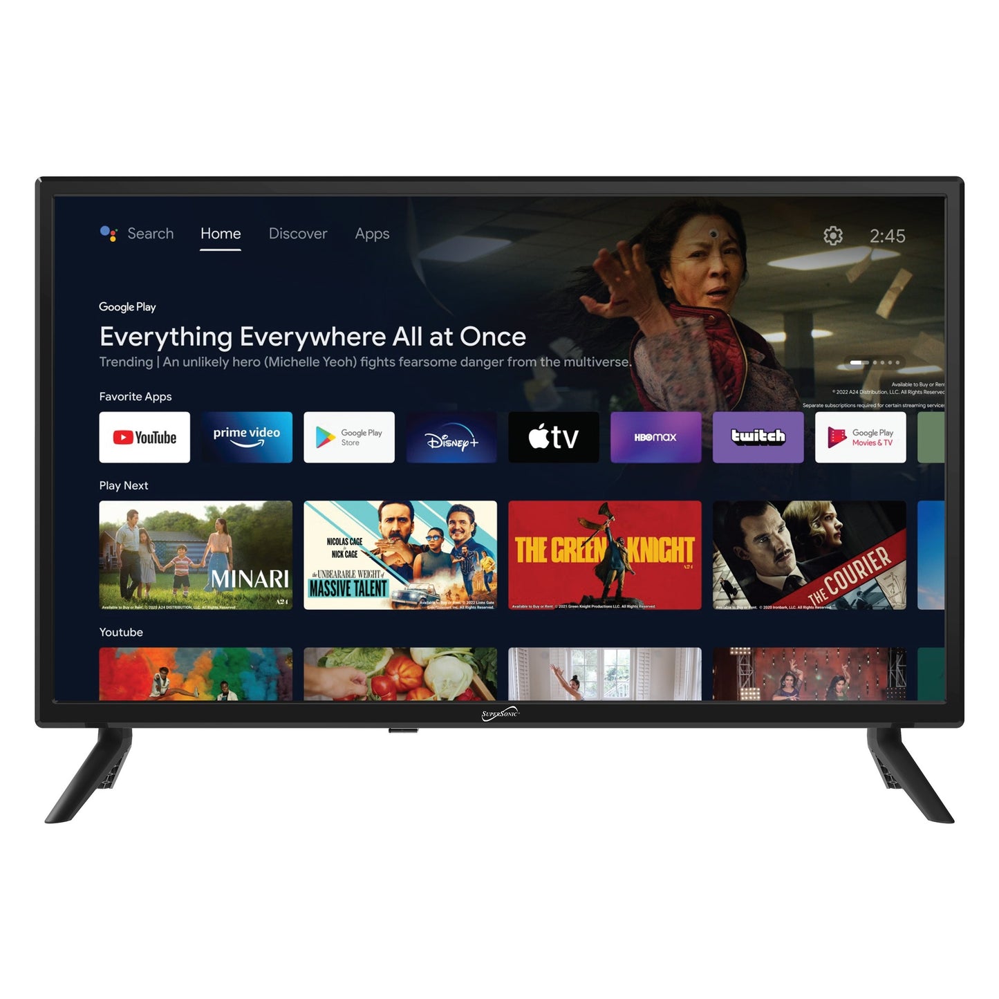24" LED SMART HDTV