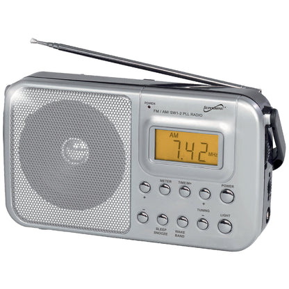 PORTABLE 4 BAND AM/FM/SW1-2 RADIO