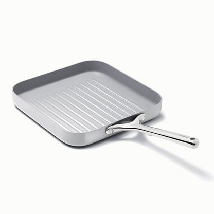 11" SQUARE GRILL PAN, GRAY