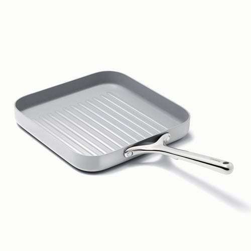 11" SQUARE GRILL PAN, GRAY