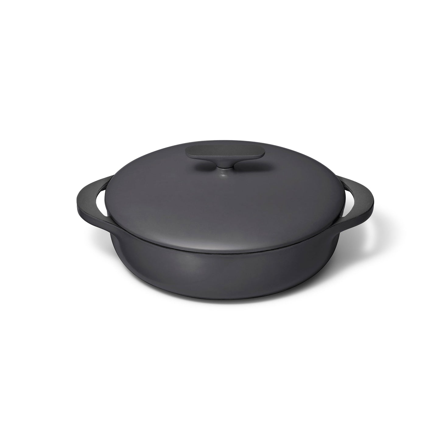 3.5QT ENAMELED CAST IRON BRAISER W/ DOMED LID