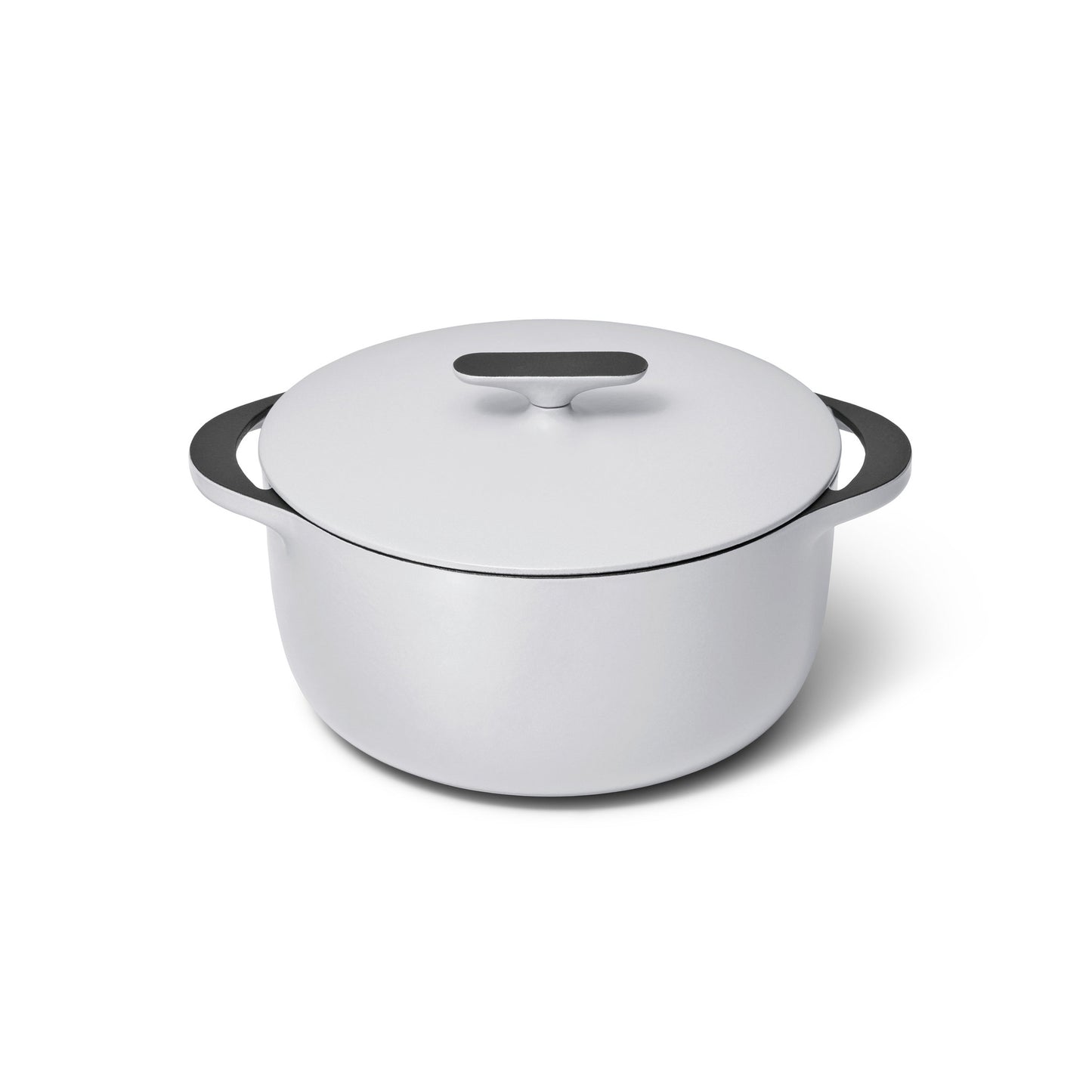 6.5QT ENAMELED CAST IRON DUTCH OVEN W/ FLAT LID
